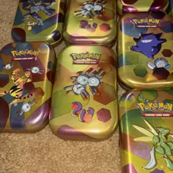 Pokemon 151 Mini Tins Empty, Lot of 11 ALL EMPTY TINS - Image 5