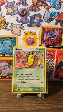 Pokemon Card - Kakuna Delta Species 46/113 Reverse Holo Stamped - near mint/lp - Image 1