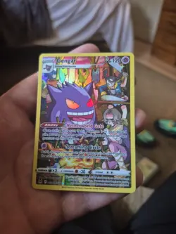 Pokemon TCG Gengar Full Art Trainer Gallery TG06/TG30 Near Mint Lost Origin - Image 1