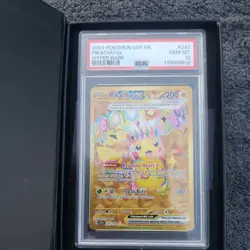 2024 POKEMON SSP EN PIKACHU ex HYPER RARE #247 GEM MINT PSA 10 - Image 4