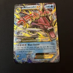 2016 Pokemon Breakpoint M Gyarados EX #27/122 Holo Ultra Rare - Image 1