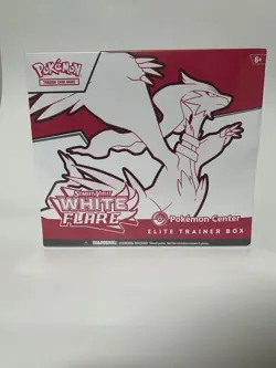 White Flare POKEMON CENTER Elite Trainer Box PC ETB (New/Sealed) - Image 1