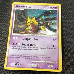 Pokemon TCG Giratina Lv.70 028/127 Deck Exclusives Holo Rare English HP110 - Image 1
