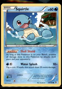 Squirtle 29/149 Common Boundaries Crossed Pokemon Lightly Played - Image 1