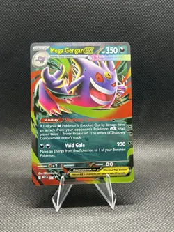 Pokemon TCG - Mega Gengar EX 073 - Black Star Promo Mega Moonlit Tin - Image 1