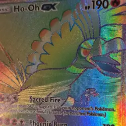 Pokemon TCG Ho-Oh GX SM80 Sun & Moon Promo Holo NM CONDITION - Image 5