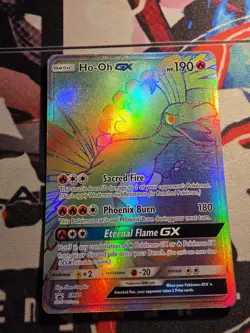 Pokemon TCG HO-OH GX Sun & Moon Sm80 Promo Promo - Image 1