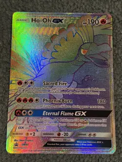 Pokemon TCG HO-OH GX Sun & Moon Sm80 Promo NM - Image 1