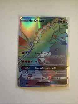 Pokemon TCG HO-OH GX Sun & Moon Sm80 Promo Promo 2017 NM - Image 1