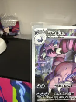 Pokemon TCG Drapion 097/088 Perfect Order Illustration Rare NM Condition ENGLISH - Image 2