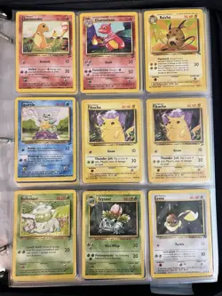 200+ Huge Base Set Pokemon Card Lot Mixed Vintage Bulk Collection Lot - Image 1