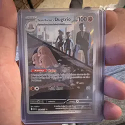 Pokemon TCG 3-Card Holo Full Art Lot: Dugtrio 239/217 Tangela 218/217 slut puff - Image 1
