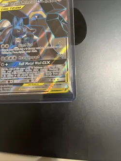 Pokemon TCG Lucario & Melmetal GX 203/214 Unbroken Bonds Full Art Holo Hp - Image 3