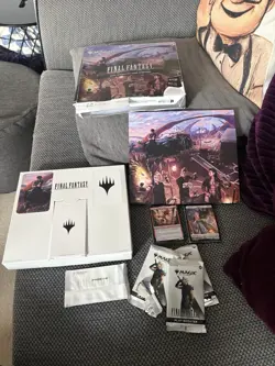 Magic The Gathering - Final Fantasy XV Scene Box Camp Comrades -Read Description - Image 1