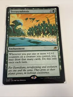 X1 Terrasymbiosis Edge of Eternities Regular NM MTG Magic The Gathering - Image 1