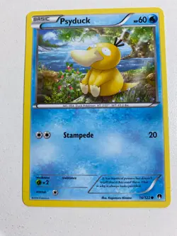 Pokemon TCG 16/122 Psyduck Basic Common Breakpoint Very Good Condition - Image 1