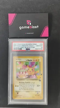 Pokemon TCG | _____'s Pikachu (WP 24) | Wizards Black Star Promos | PSA 10 - Image 1