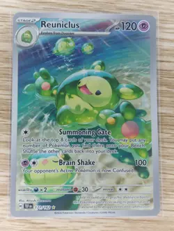 Pokemon 2024 Reuniclus Illustration Rare Temporal Forces 171/162 - Image 1