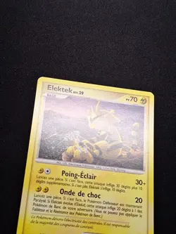 EXC NM Elektek 81/130 DP Diamant et perle de base Pokemon FR - Image 2