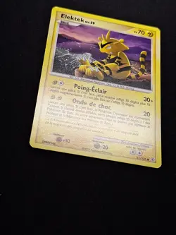 EXC NM Elektek 81/130 DP Diamant et perle de base Pokemon FR - Image 3