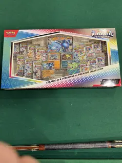 Lucario And Tyranitar Ex Pokemon TCG Prismatic EX Premium Collection Box Set - Image 1