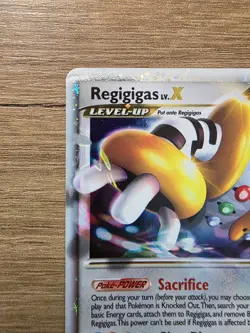 Pokemon TCG Regigigas LV.X Rare Black Star Promo DP30 Holo Card NM Condition - Image 2