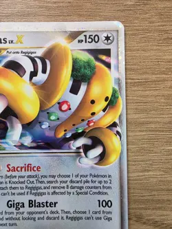 Pokemon TCG Regigigas LV.X Rare Black Star Promo DP30 Holo Card NM Condition - Image 3