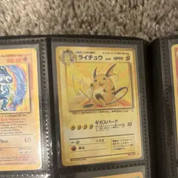 Nintendo Pokemon TCG 18-Card Holo Binder Lot Base Set 2/Team Rocket English - Image 4