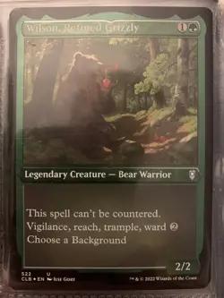 MGT FOIL ETCHED Wilson, Refined Grizzly Battle for Baldur's Gate English - Image 1