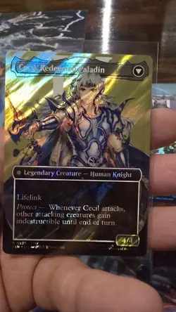 Cecil, Dark Knight (Borderless) (Surge Foil) Final Fantasy Foil - Image 2