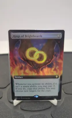 Rings of Brighthearth (Extended Art) Commander Legends Foil - Image 1