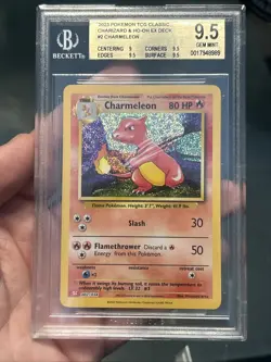 Pokemon TCG Charmeleon 002/034 English Classic Collection 2023 BGS 9.5 #1 - Image 1