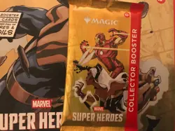 MTG Booster Pack Marvel Super Heroes - Collector Booster Pack Free Shipping - Image 1