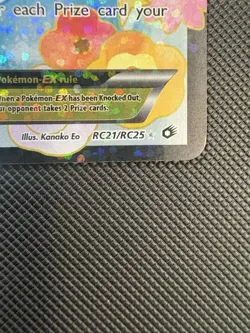 Pokemon TCG Shaymin-EX Legendary Treasures Full Art Ultra Rare Card RC21/RC25 - Image 4