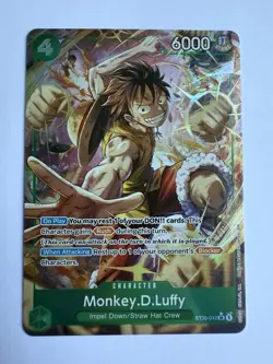 Monkey.D.Luffy ST30-012 Alt Full Art Starter Deck EX: Luffy & Ace ST-30 - Image 1