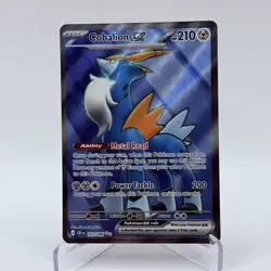 Cobalion ex 103/086 Ultra Rare Full Art Chaos Rising Pokemon Near Mint - Image 1