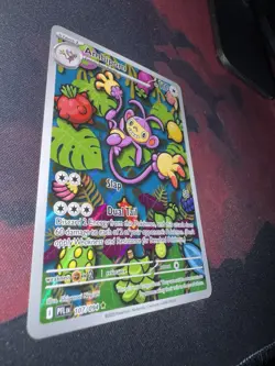 Pokemon TCG Ambipom 107/094 Paldean Fates Illus Rare Full Art Holo EN - Image 3