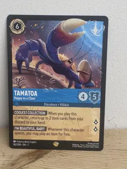 Lorcana TCG - Tamatoa Happy as a Clam 162/204 - Legendary - Set 7 - Image 1