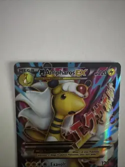 Pokemon TCG M Ampharos EX Full Art Ultra Rare Ancient Origins 88/98 (LP) - Image 5