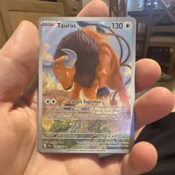 Tauros 096/086 ✨ Illustration Rare Full Art Pokemon Chaos Rising (ME04) 2026 NM - Image 1