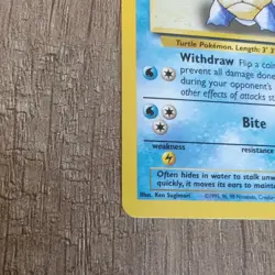 Wartortle 42/102 | Base Set | Non Holo Pokemon Card LP - Image 2