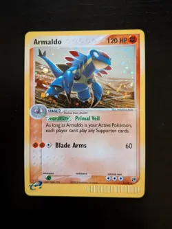 Armaldo Holo Rare EX Sandstorm 1/100 Pokemon NM - Image 1