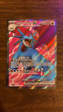 Salamence EX 177/159 Full Art Holo Ultra Rare Pokemon Card NM - Image 1