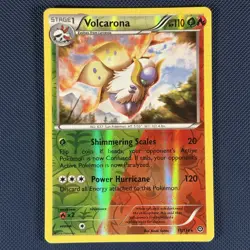 Volcarona 15/114 - Steam Siege - Rare Reverse Holo Pokemon Card - LP - Image 1