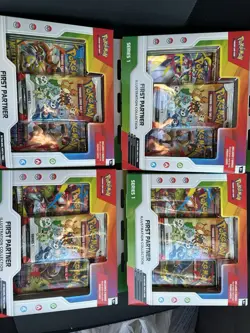 Pokemon TCG First Partner Illustration Collection (Series 1) Booster Pack Sealed - Image 1