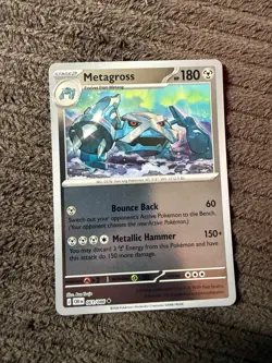 Metagross 061/086 Uncommon ME04: Chaos Rising Pokemon Reverse Holo Near Mint - Image 1