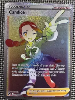 Candice Silver Tempest 204/195 Pokemon Card - Image 1