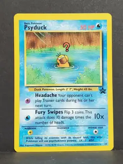 Pokemon PSYDUCK # 20 Black Star Promo - Image 1