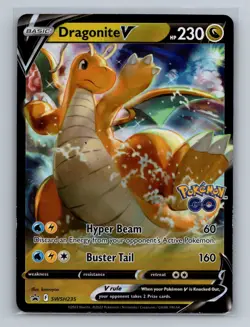 Dragonite V SWSH235 Pokemon TCG Promo SWSH: Sword & Shield Promo Cards Near Mint - Image 1