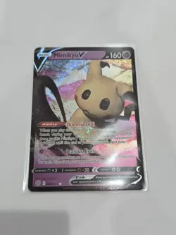 Mimikyu V 068/172 Holo V Rare Brilliant Stars Pokemon Near Mint - Image 1